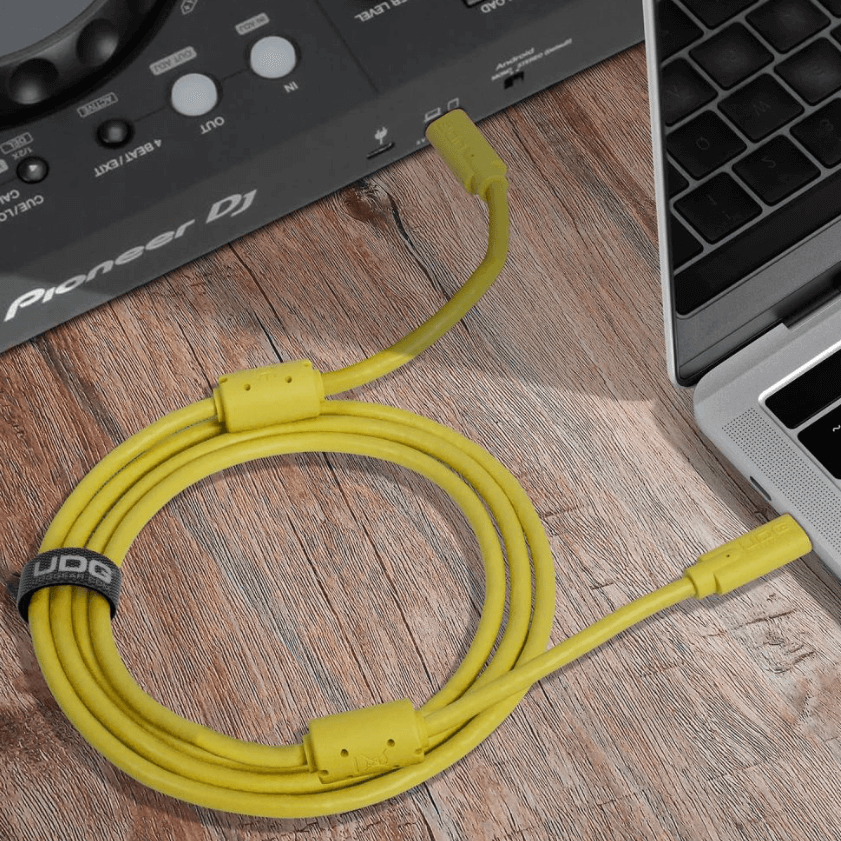 สายสัญญาณคุณภาพ UDG ULTIMATE (U99001YL) USB 3.2 (C TO C)  1.5 เมตร สีเหลือง_3